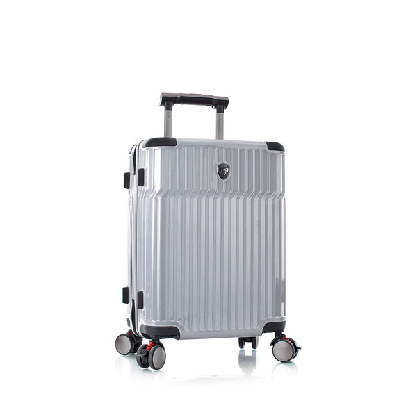 Tekno Silver 21" Carry On Luggage | Tech Traveler Luggage