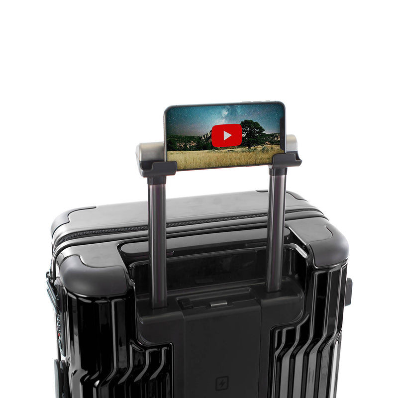 Tekno Black 21" Carry On Luggage