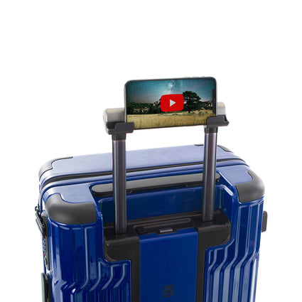Tekno Blue 21" Carry On Luggage phone | Tech Traveler Luggage