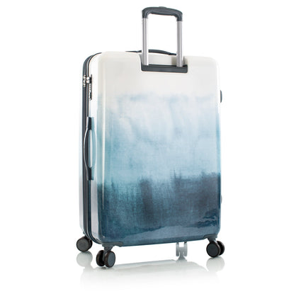 Fashion Spinner 30" Luggage - Tie-Dye Blue Back View