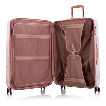 Fashion Spinner  30" Luggage - Tie-Dye Rose Open