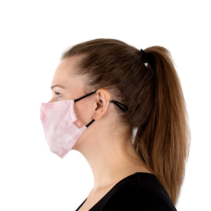 Reusable Face Masks - Black Camo and Rose Tie Dye