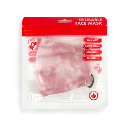 Reusable Face Masks - Rose Tie-Dye 2 Pack