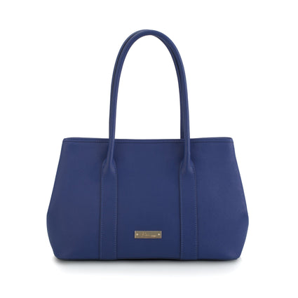 Maui Bay Shoulder Bag w. Expandable Snap Sides - Ultra.Blue