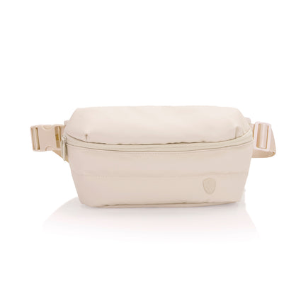 The Puffer Waist Bag - Ivory