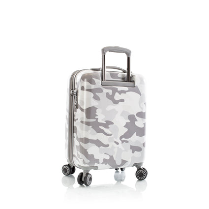 White Camo 21" Fashion Spinner® Carry-on Back View