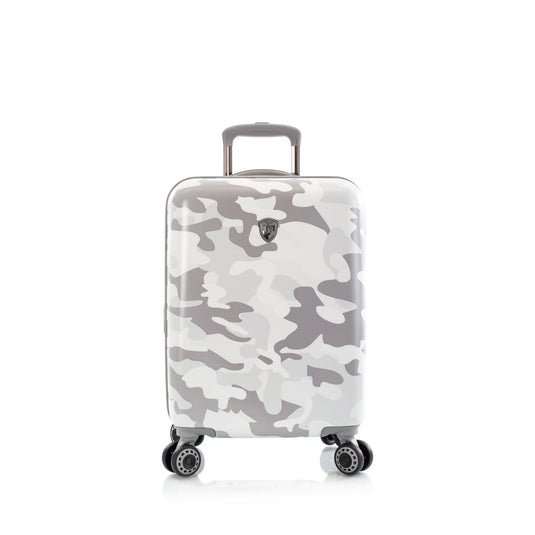 White Camo 21" Fashion Spinner® Carry-on Front