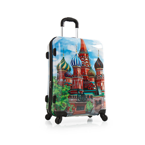Wonders of the World 26" Fashion Spinner Luggage Front