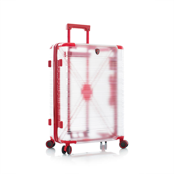 Xray 26 clear luggage red front