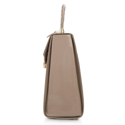 Yorkville Patent Large Arm Bag - Black