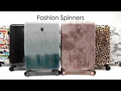 Brown Leopard 26" Fashion Spinner® Luggage video | Lightweight Luggage